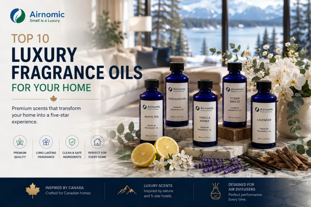 Top 10 Luxury Fragrance Oils for Your Home