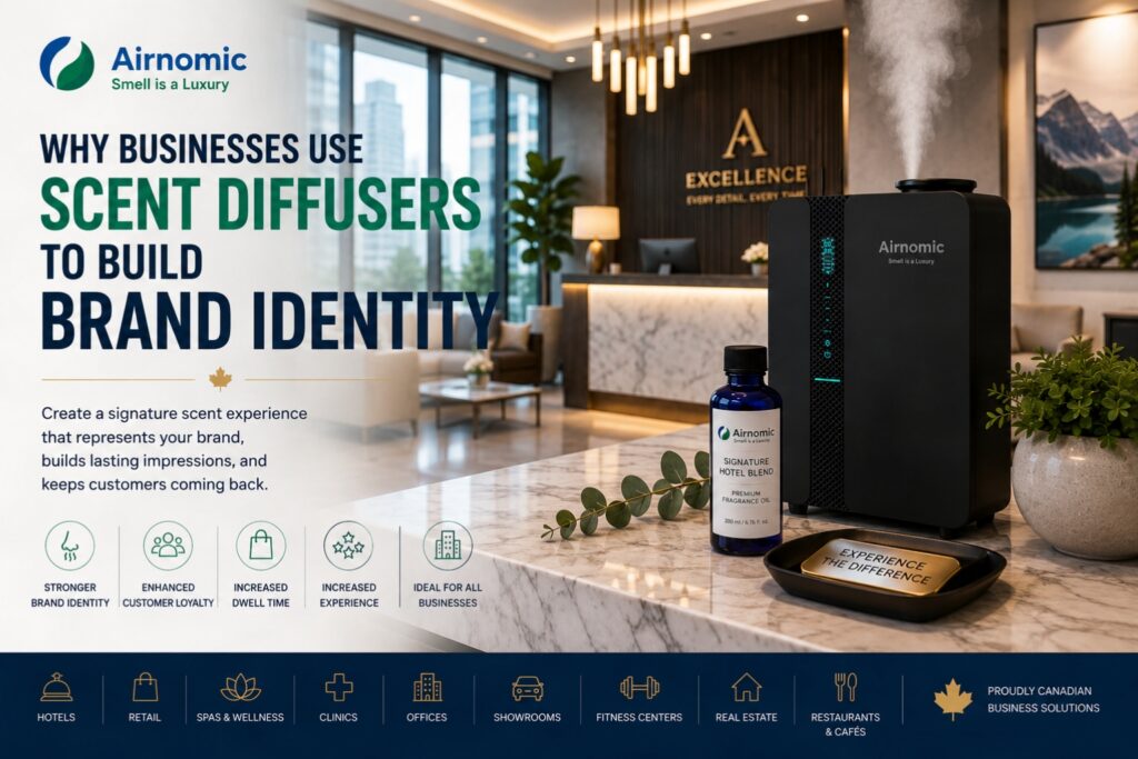 Why Businesses Use Scent Diffusers to Build Brand Identity